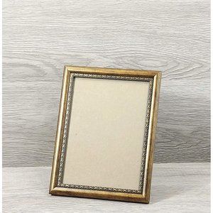 Photo Frame Ornate Cooper Wooden Table Top Wall Mount Picture Display Home Décor
